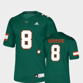 #8 Braxton Berrios NFLPA Alumni Chase Hurricanes Replica Men Green Jersey 150069-255 #8 Braxton Berrios NFLPA Alumni Chase Hurricanes Replica Men Green Jersey 150069-255