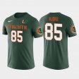 #85 David Njoku Future Stars Miami Football Men's Green T-Shirt 293834-447