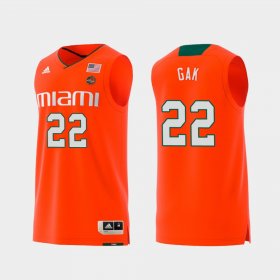 #22 Deng Gak Replica Miami Hurricanes Swingman College Basketball Mens Orange Jersey 603356-556 #22 Deng Gak Replica Miami Hurricanes Swingman College Basketball Mens Orange Jersey 603356-556