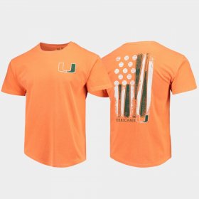 Baseball Flag University of Miami Comfort Colors Men Orange T-Shirt 584980-380 Baseball Flag University of Miami Comfort Colors Men Orange T-Shirt 584980-380
