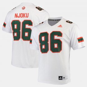 #86 David Njoku 2017 Special Games Miami Mens White Jersey 320759-378 #86 David Njoku 2017 Special Games Miami Mens White Jersey 320759-378