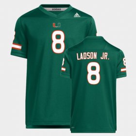#8 Frank Ladson Jr. Replica Miami Mens Green Jersey 363965-352