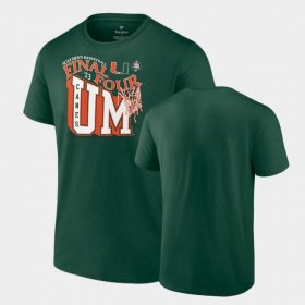 March Madness Hurricanes Final Four Local Men Green T-Shirt 711560-152 March Madness Hurricanes Final Four Local Men Green T-Shirt 711560-152