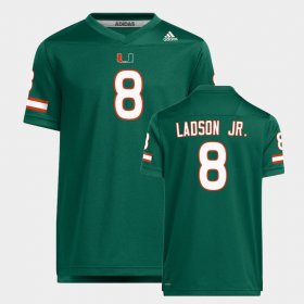#8 Frank Ladson Jr. Replica Miami Youth Green Jersey 924195-554